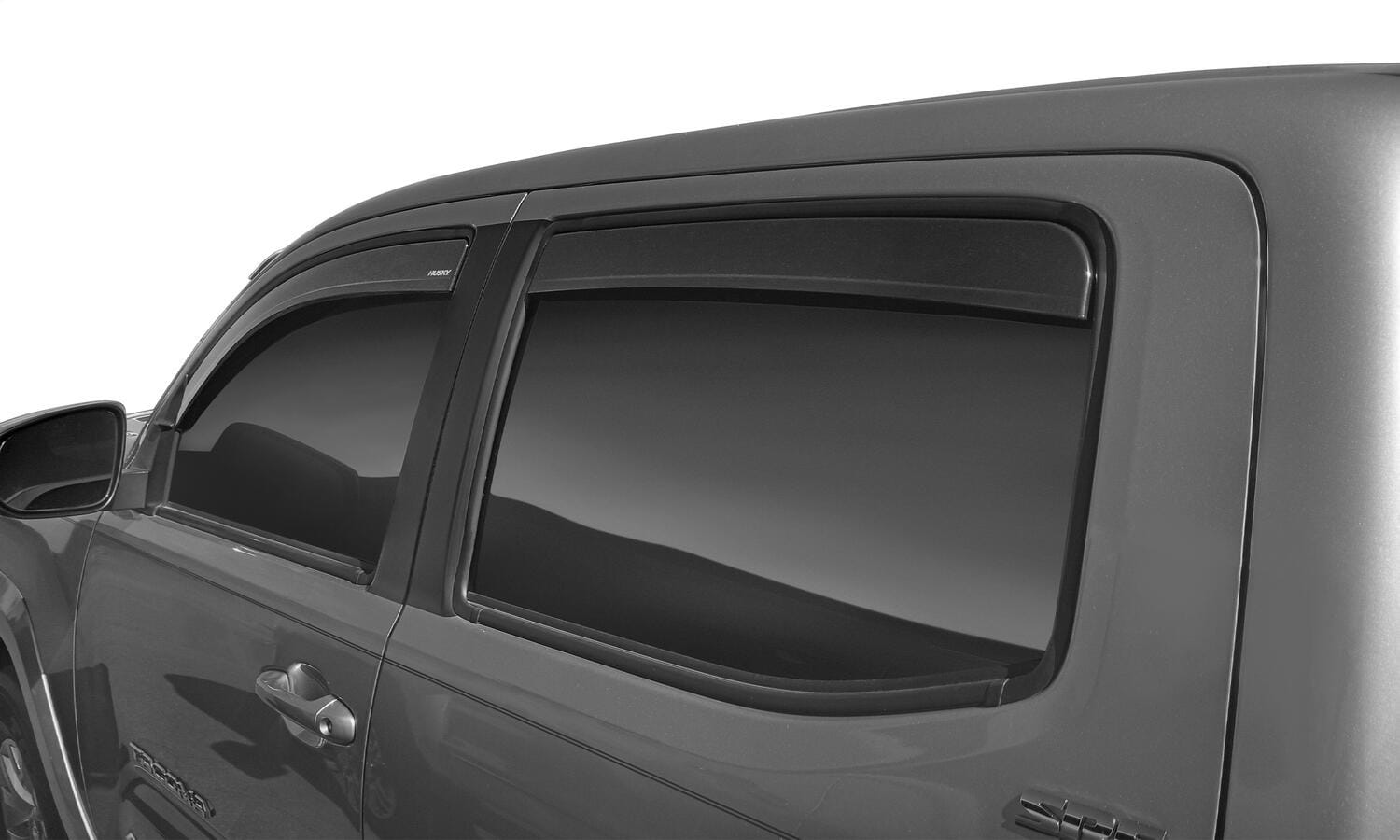 Low Profile Ventvisor Deflector; Smoke; In-Channel Mount; 4 pc. thumbnail 4