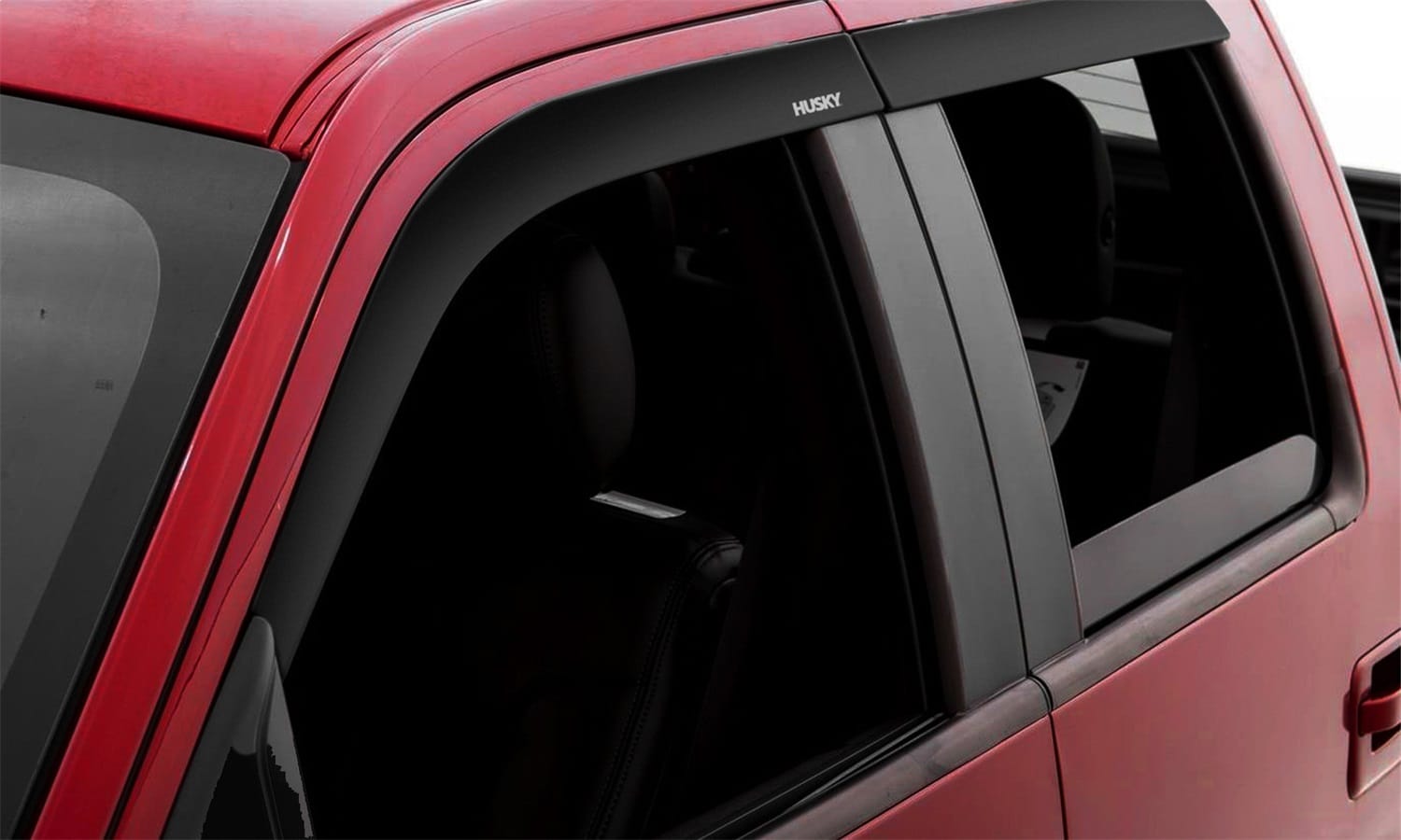 Low Profile Ventvisor Deflector; Smoke; Outside Mount; 4 pc. thumbnail 4