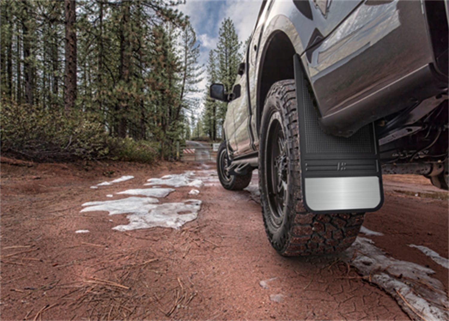 MudDog Mud Flaps-Rubber Front Mud Flaps-12IN w/o Weight thumbnail 2