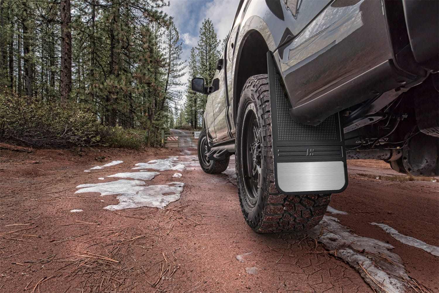 MudDog Mud Flaps-Rubber Front Mud Flaps-12IN w/Weight thumbnail 3