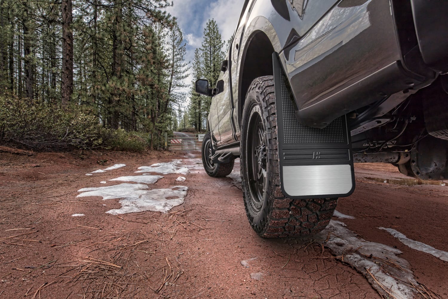 MudDog Mud Flaps-Rubber Rear Mud Flaps-12IN w/o Weight thumbnail 2