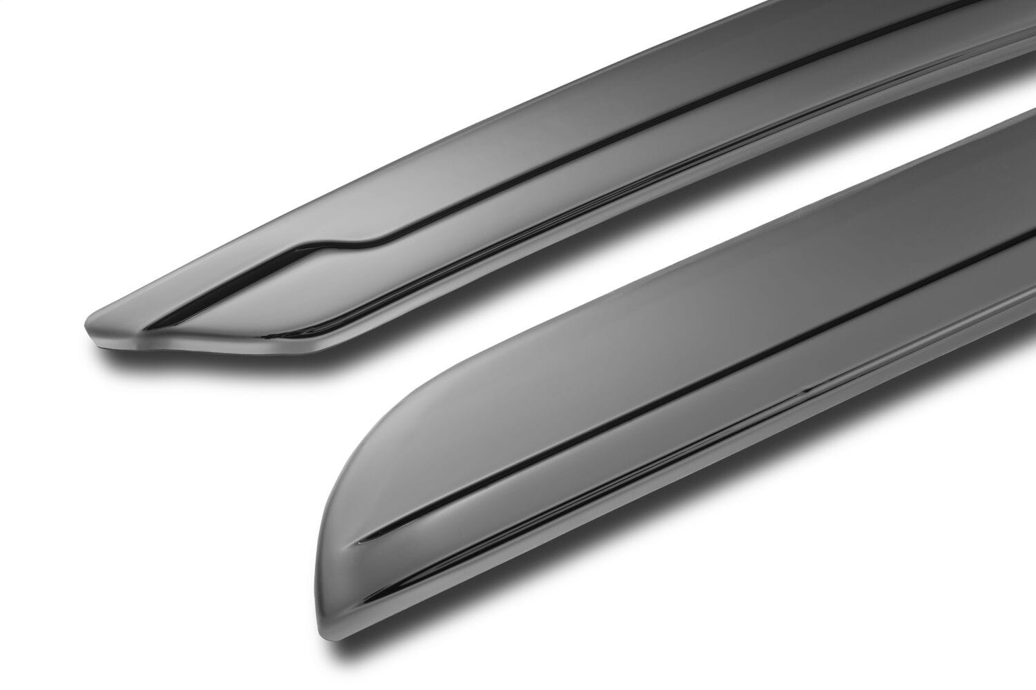 Low Profile Ventvisor Deflector; Smoke; Outside Mount; 4 pc. thumbnail 3