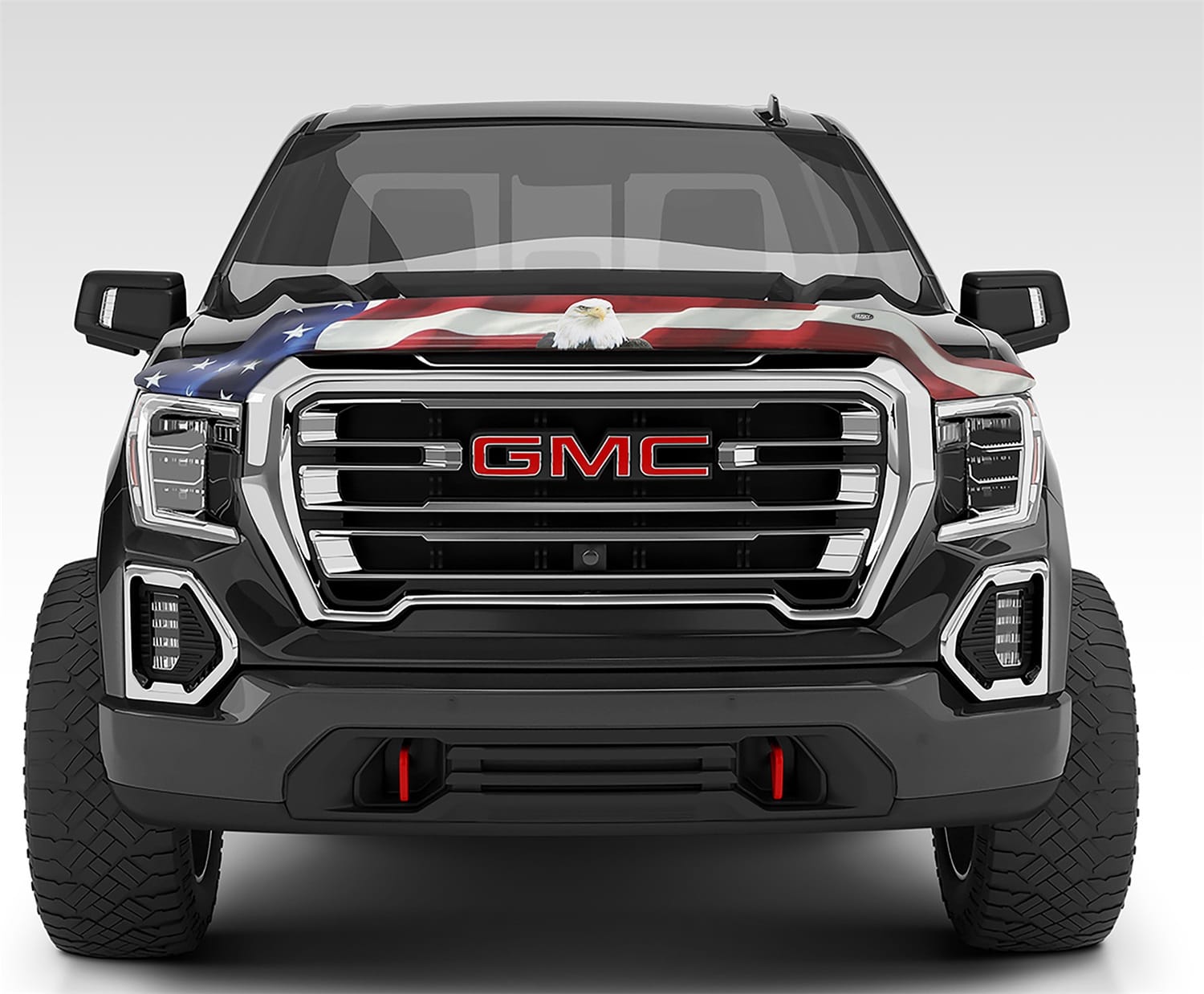 Husky Liners Eagle American Flag Bug Shield Hood Protector thumbnail 4