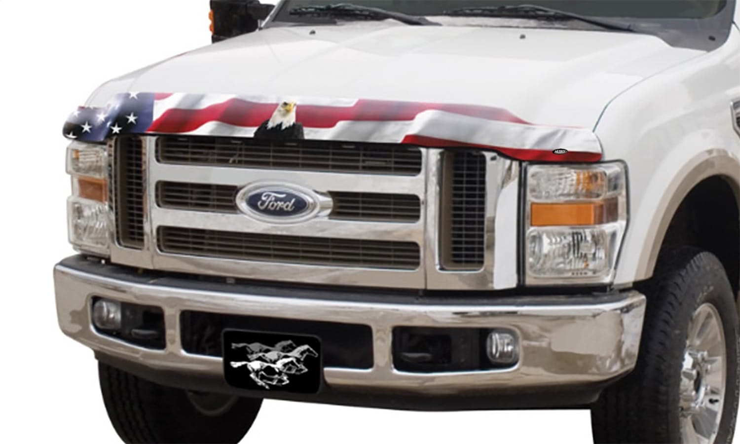 Husky Liners Eagle American Flag Bug Shield Hood Protector thumbnail 4