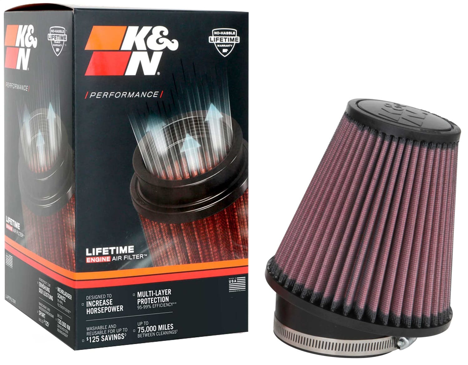 Universal Clamp-On Air Filter thumbnail 3