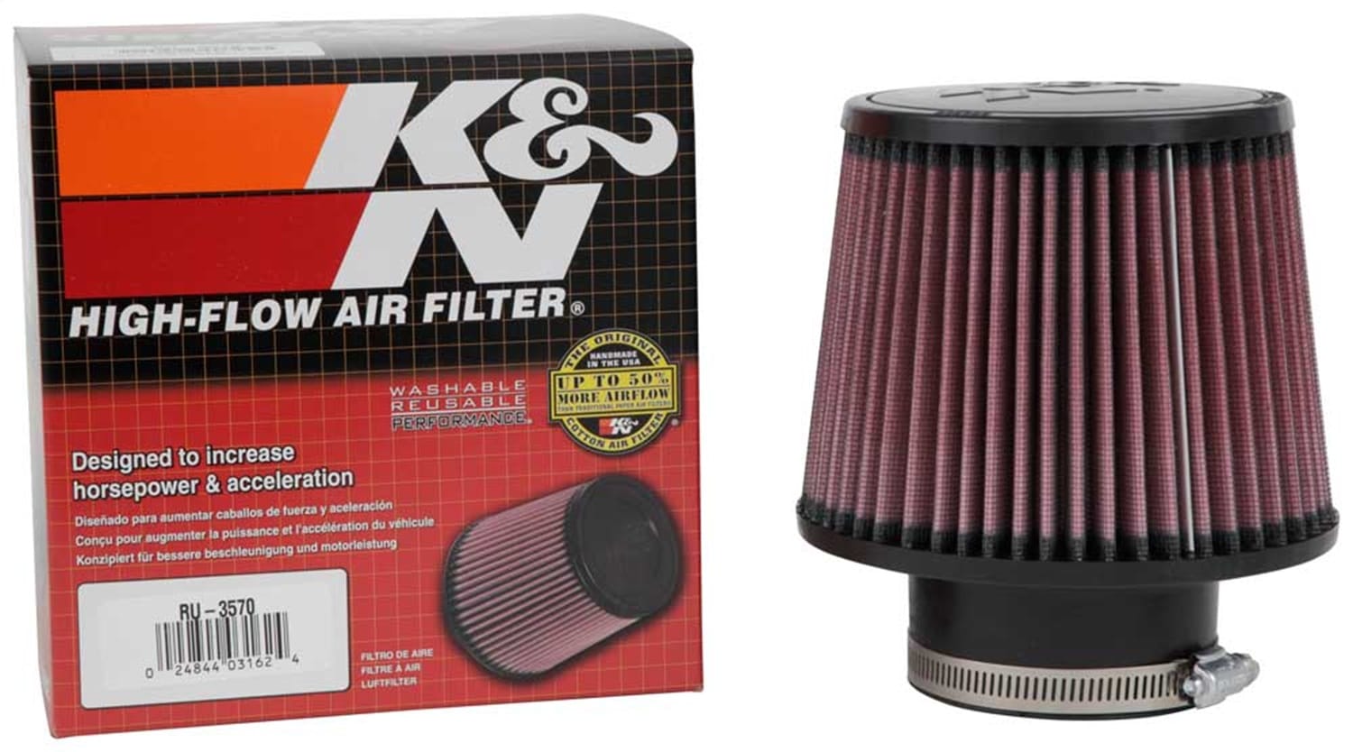 Universal Clamp-On Air Filter thumbnail 3