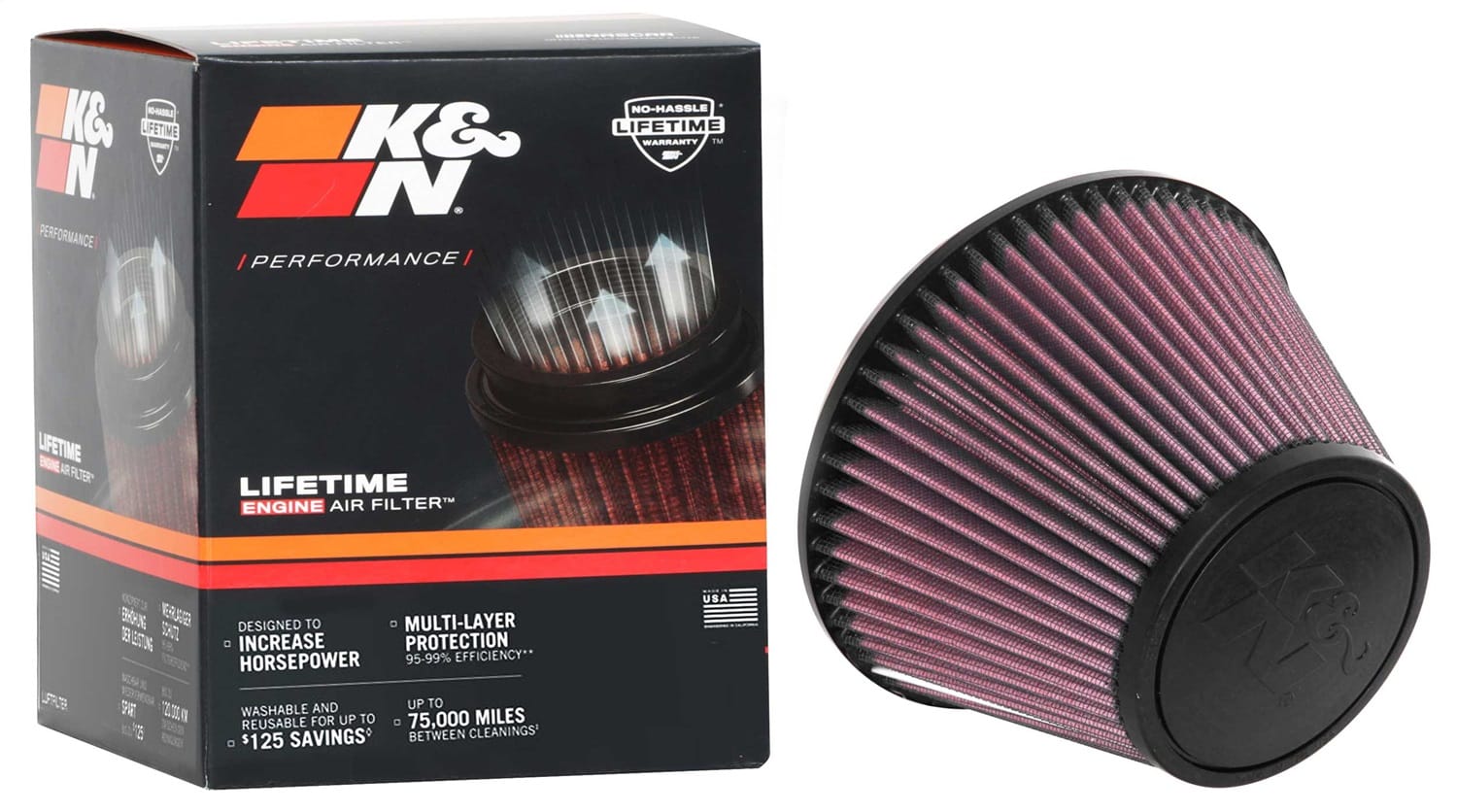 Universal Clamp-On Air Filter thumbnail 2
