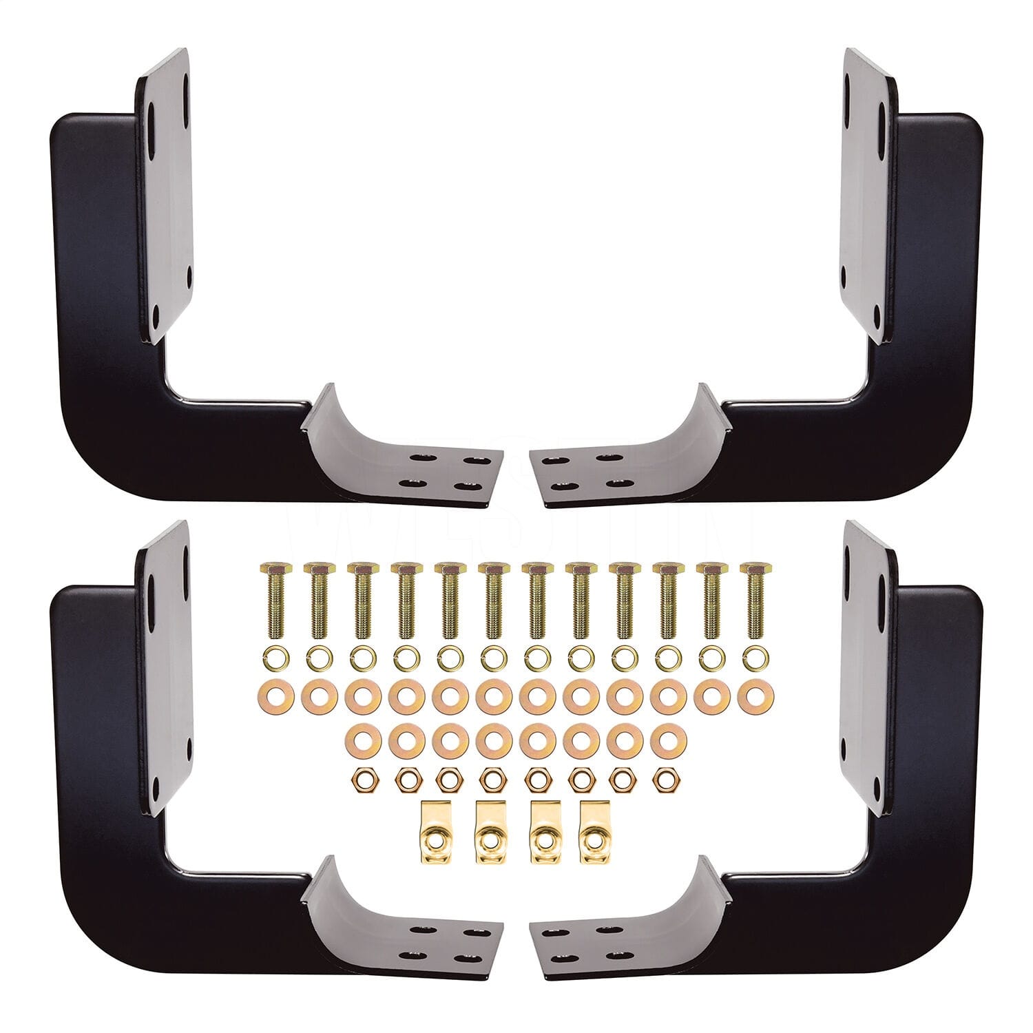 Premier Oval Nerf Step Bar Mount Kit