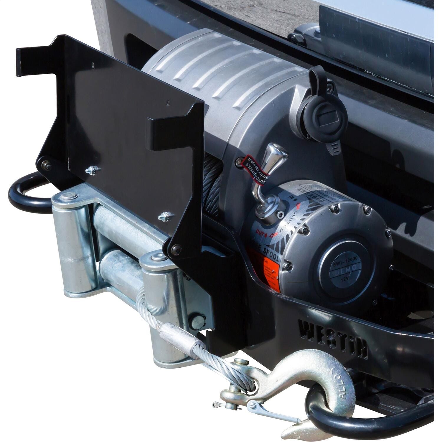 Winch Mount License Plate Re-locator thumbnail 7