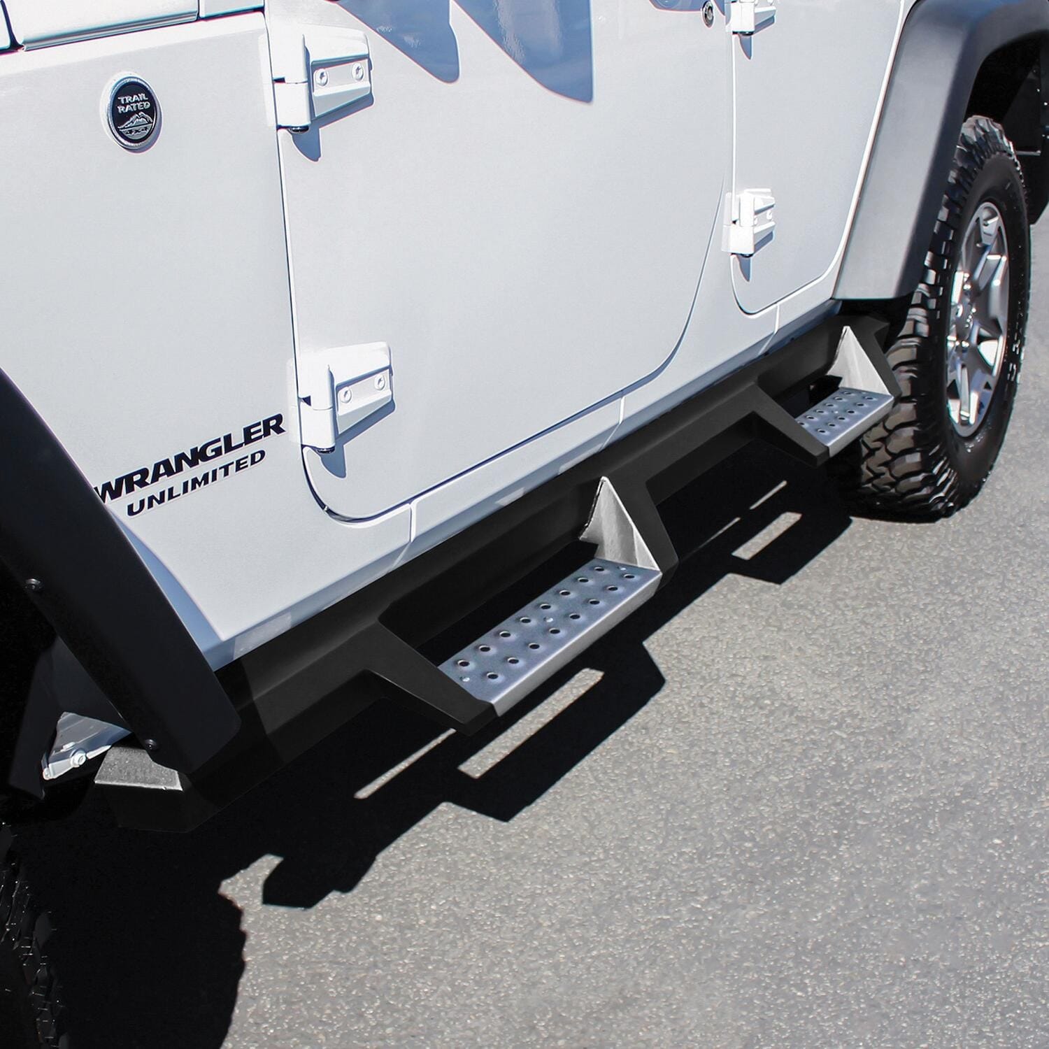 HDX Stainless Drop Nerf Step Bars thumbnail 10
