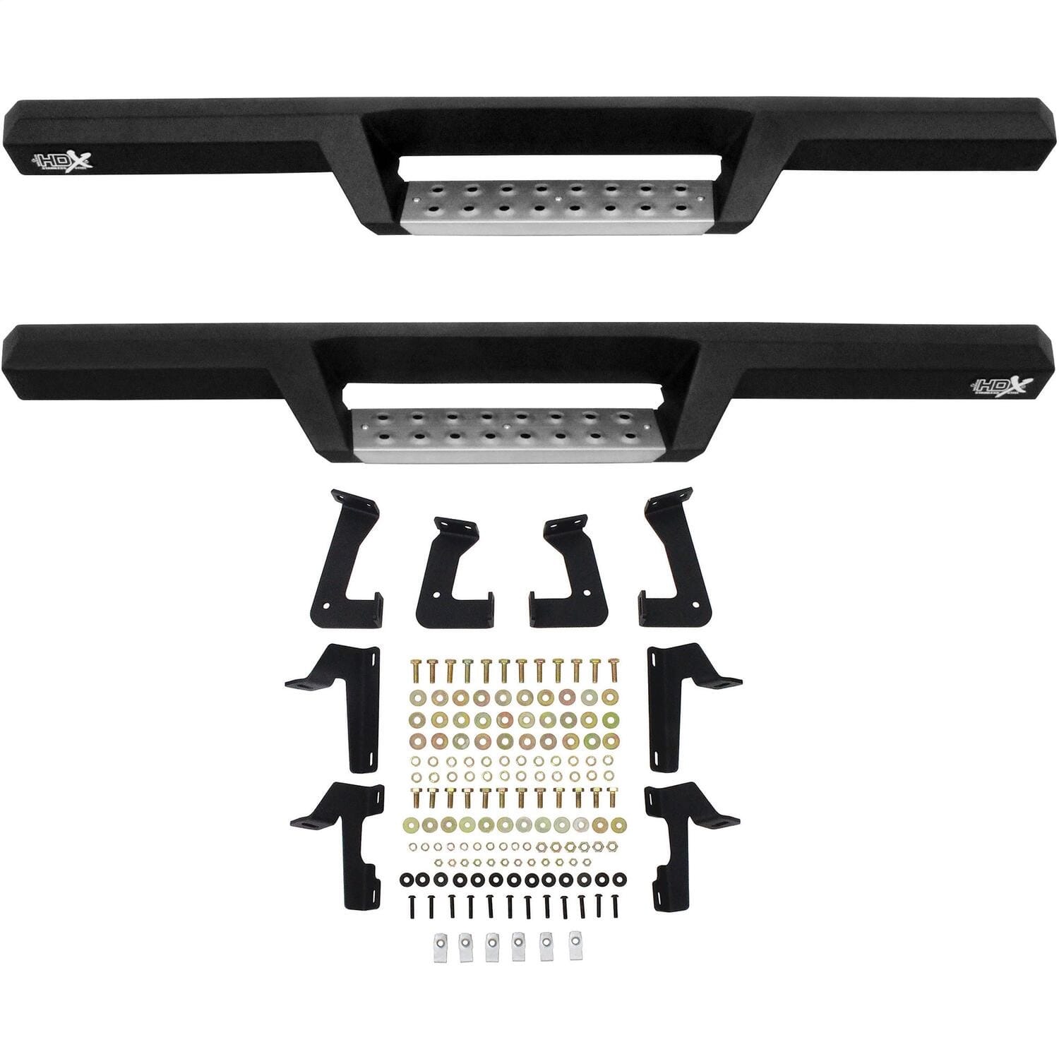 HDX Stainless Drop Nerf Step Bars thumbnail 4