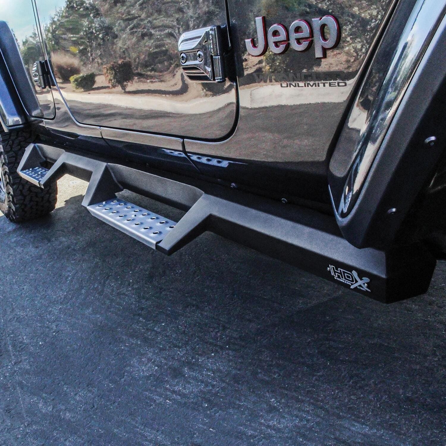 HDX Stainless Drop Nerf Step Bars thumbnail 11