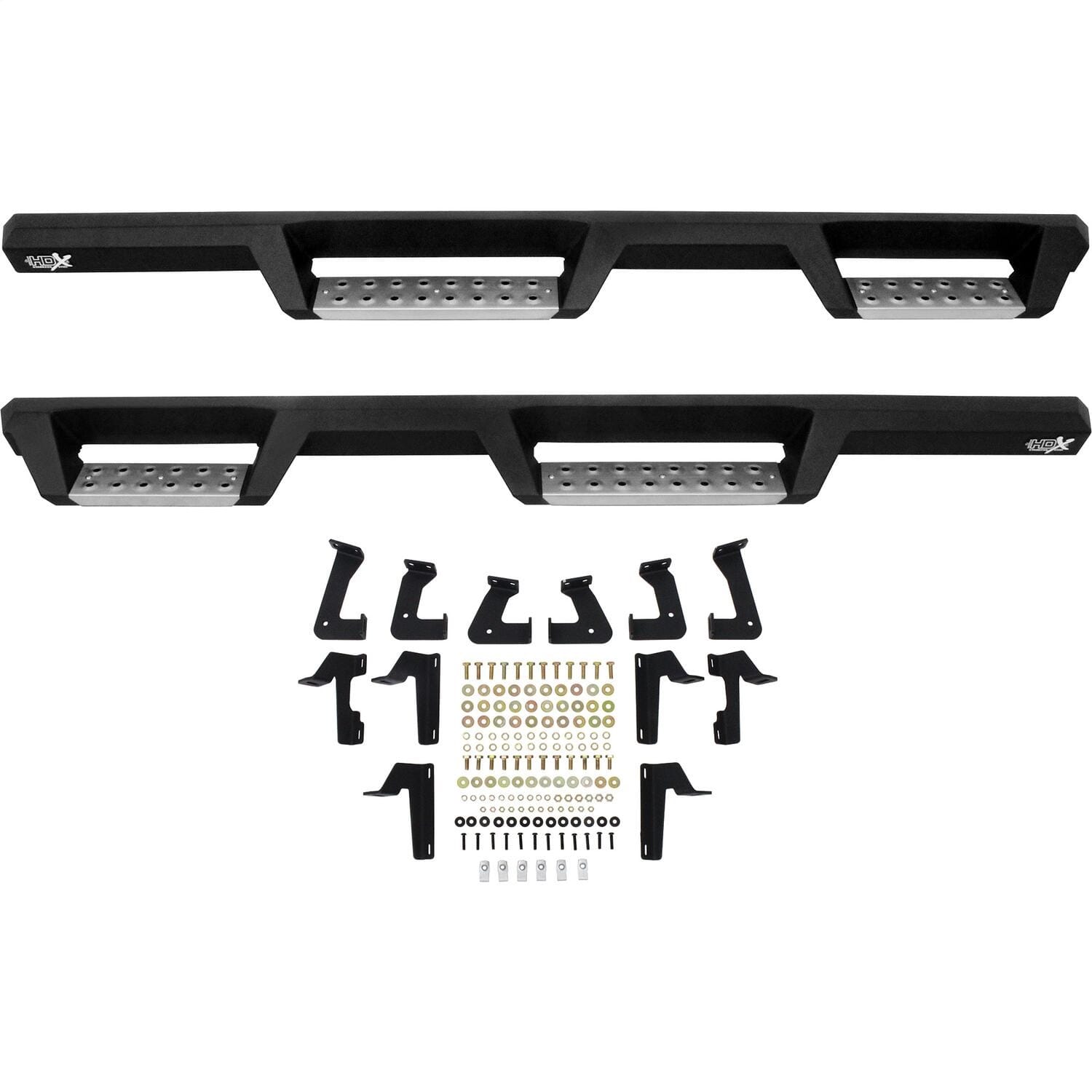 HDX Stainless Drop Nerf Step Bars thumbnail 4