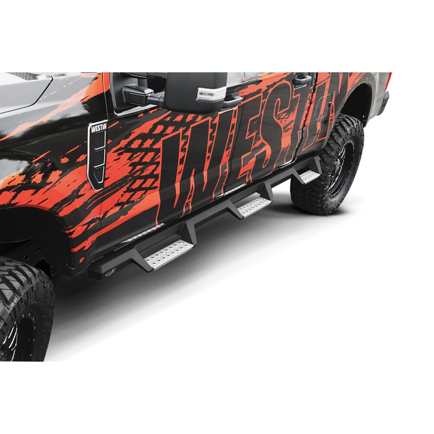 HDX Stainless Drop Wheel-to-Wheel Nerf Step Bars thumbnail 8
