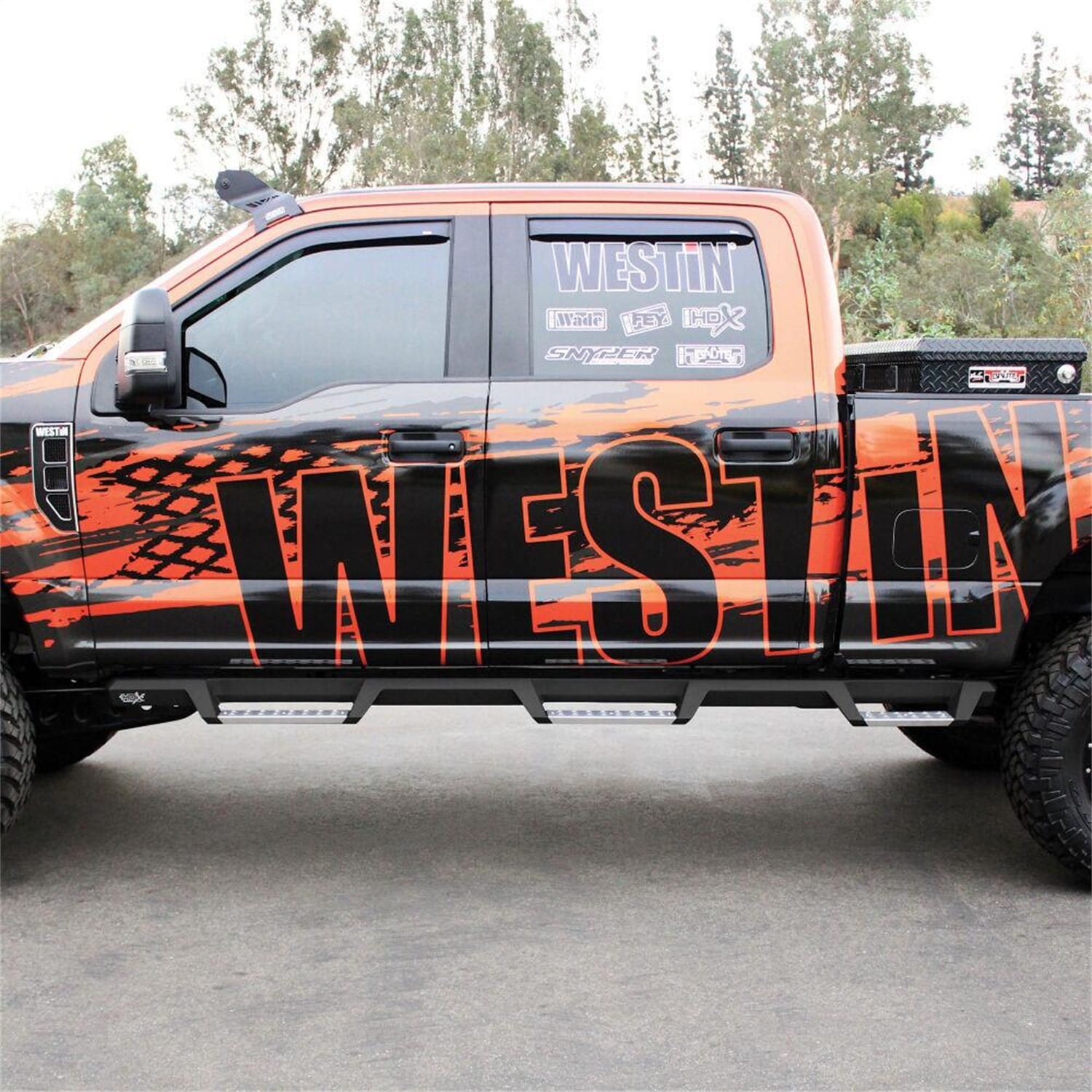 HDX Stainless Drop Wheel-to-Wheel Nerf Step Bars thumbnail 9