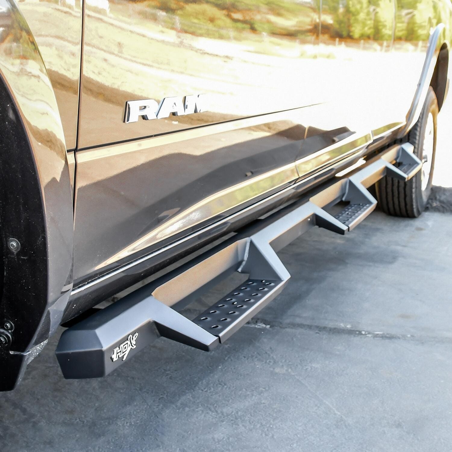 HDX Drop Wheel-to-Wheel Nerf Step Bars thumbnail 8