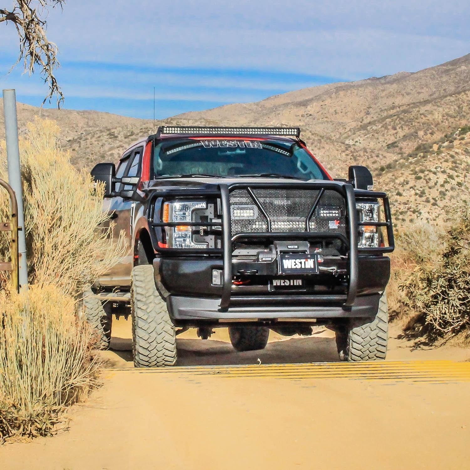 HDX Winch Mount Grille Guard thumbnail 6