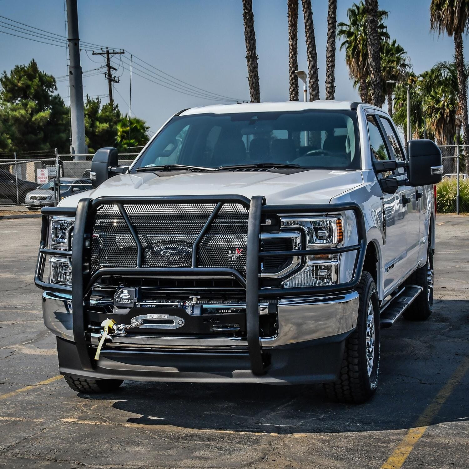 HDX Winch Mount Grille Guard thumbnail 10
