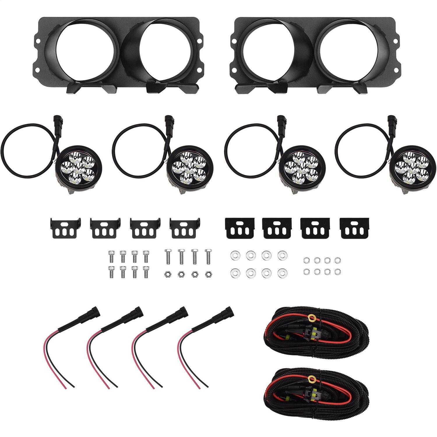 Outlaw/Pro-Mod Bumper Light Kit Round thumbnail 4