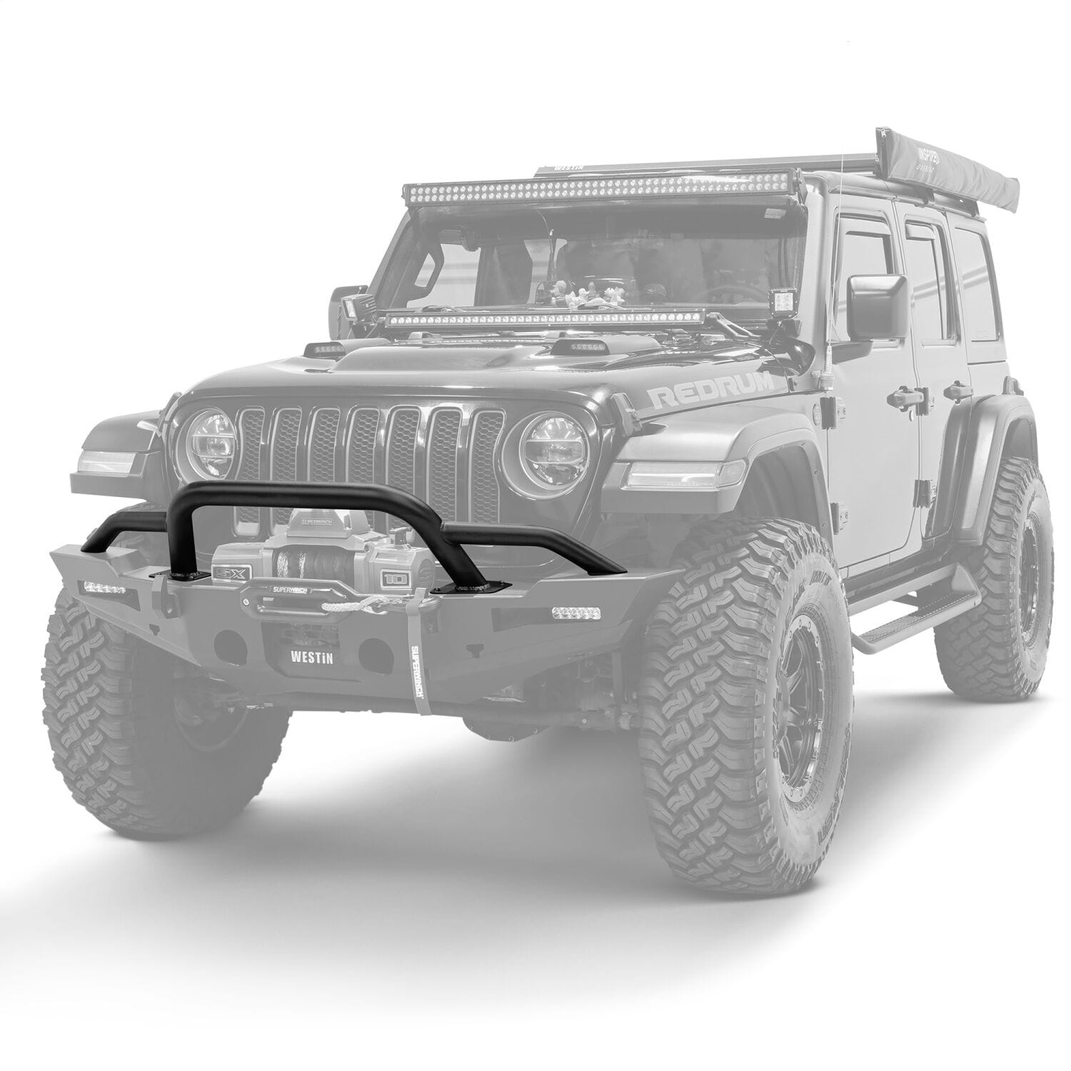 XTS Round Bull Bar thumbnail 6