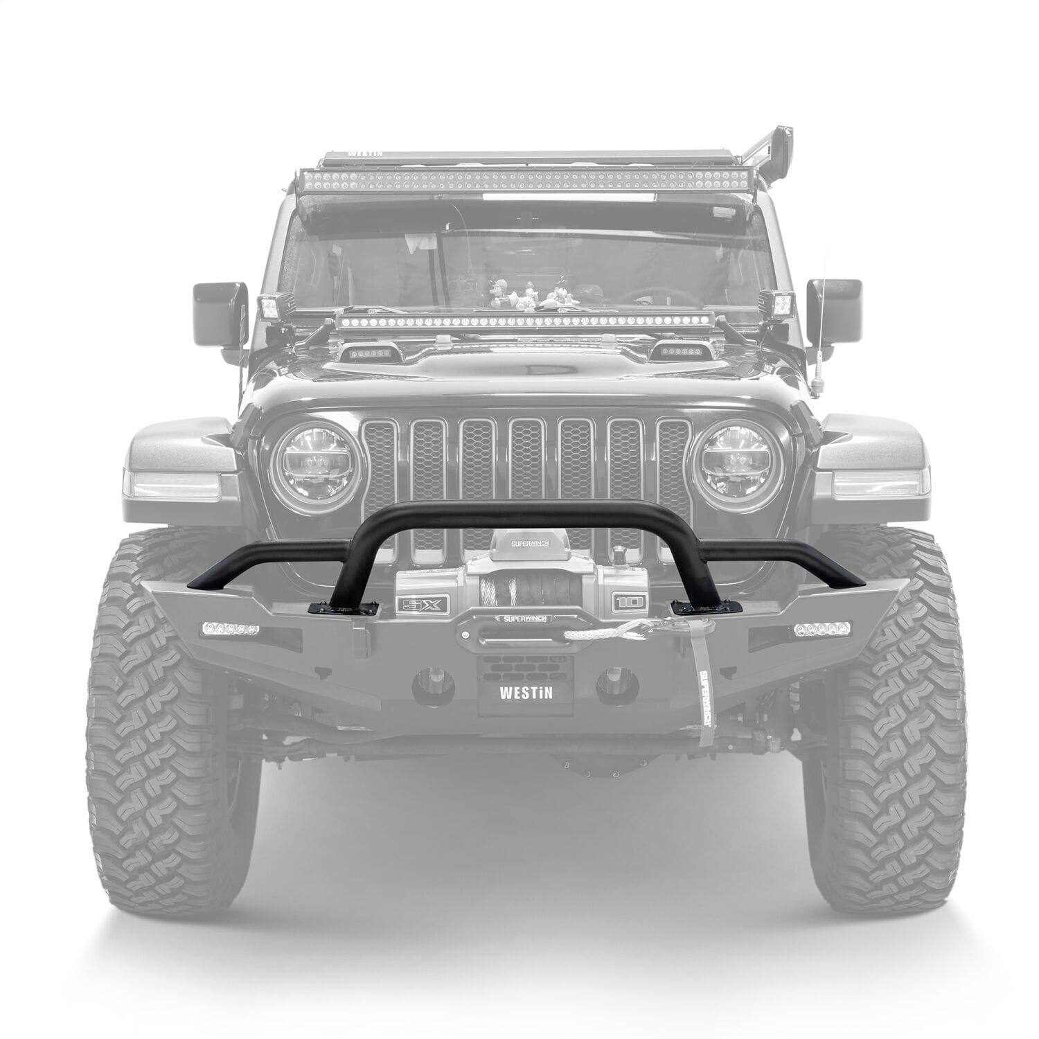 XTS Round Bull Bar thumbnail 7