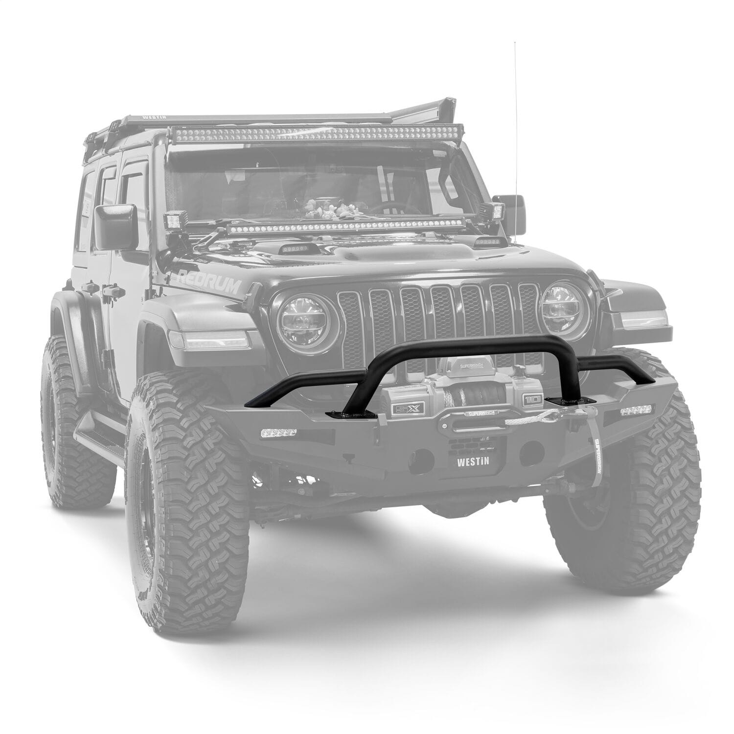 XTS Round Bull Bar thumbnail 8