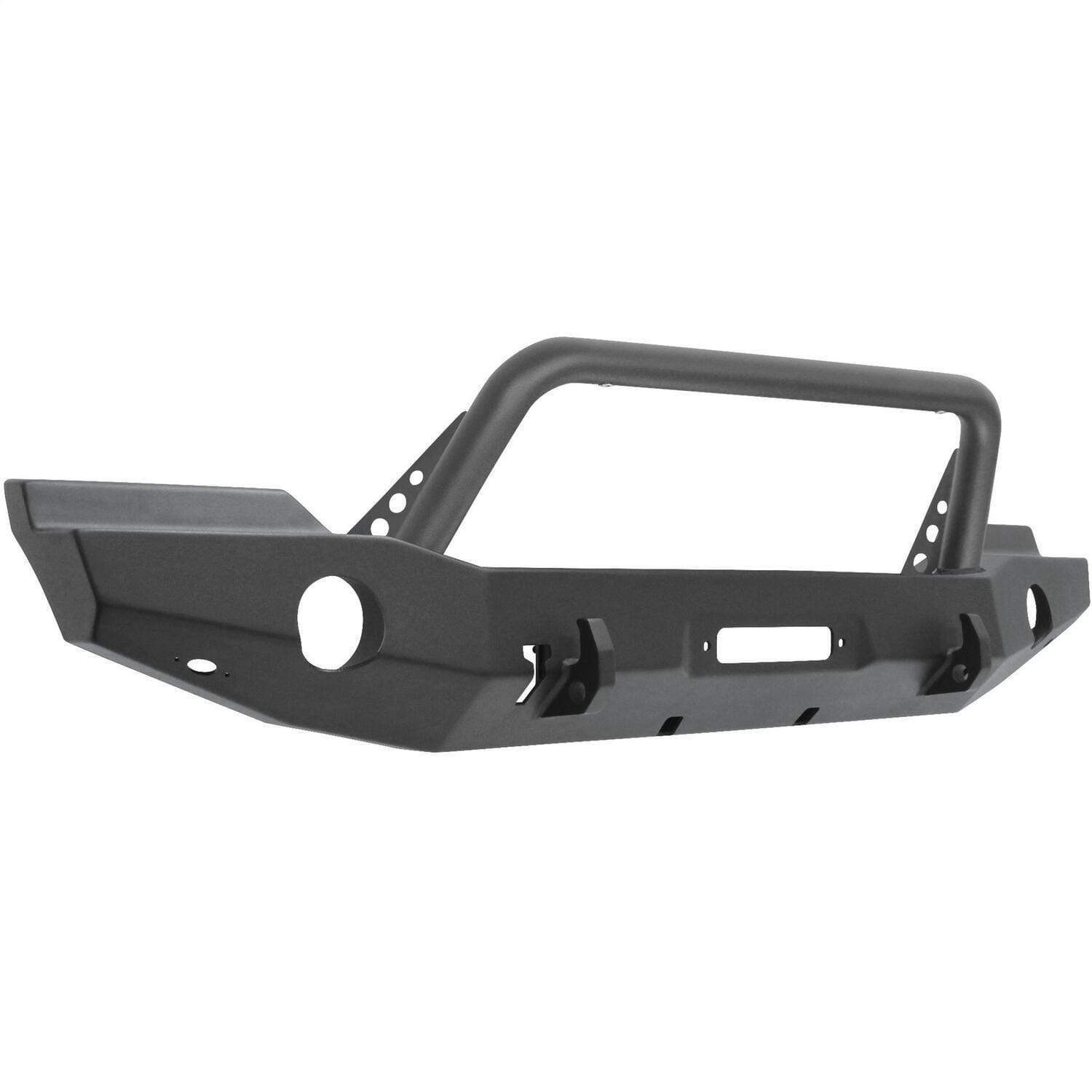 WJ2 Full Width Front Bumper w/Bull Bar thumbnail 2