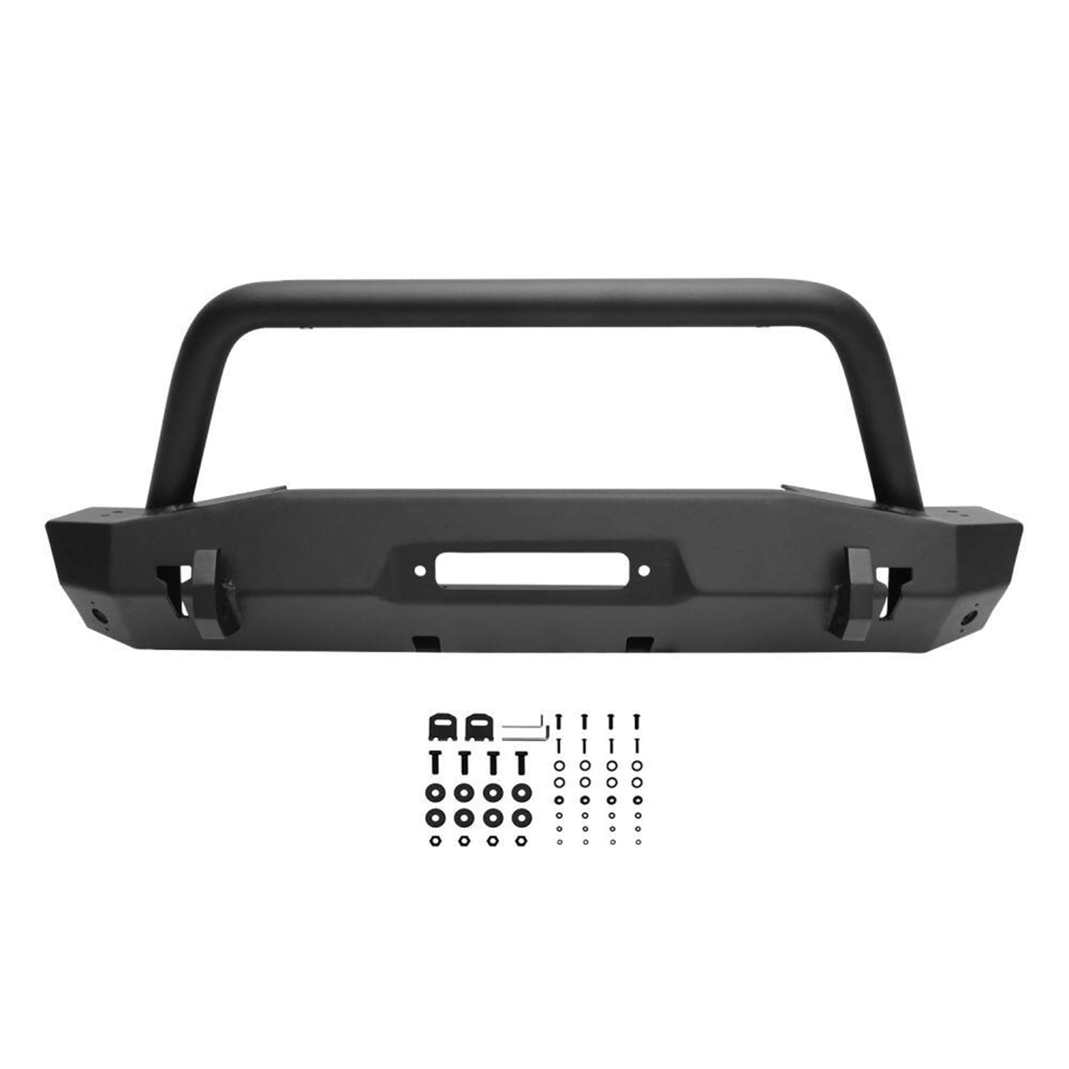 WJ2 Stubby Front Bumper w/Bull Bar thumbnail 4