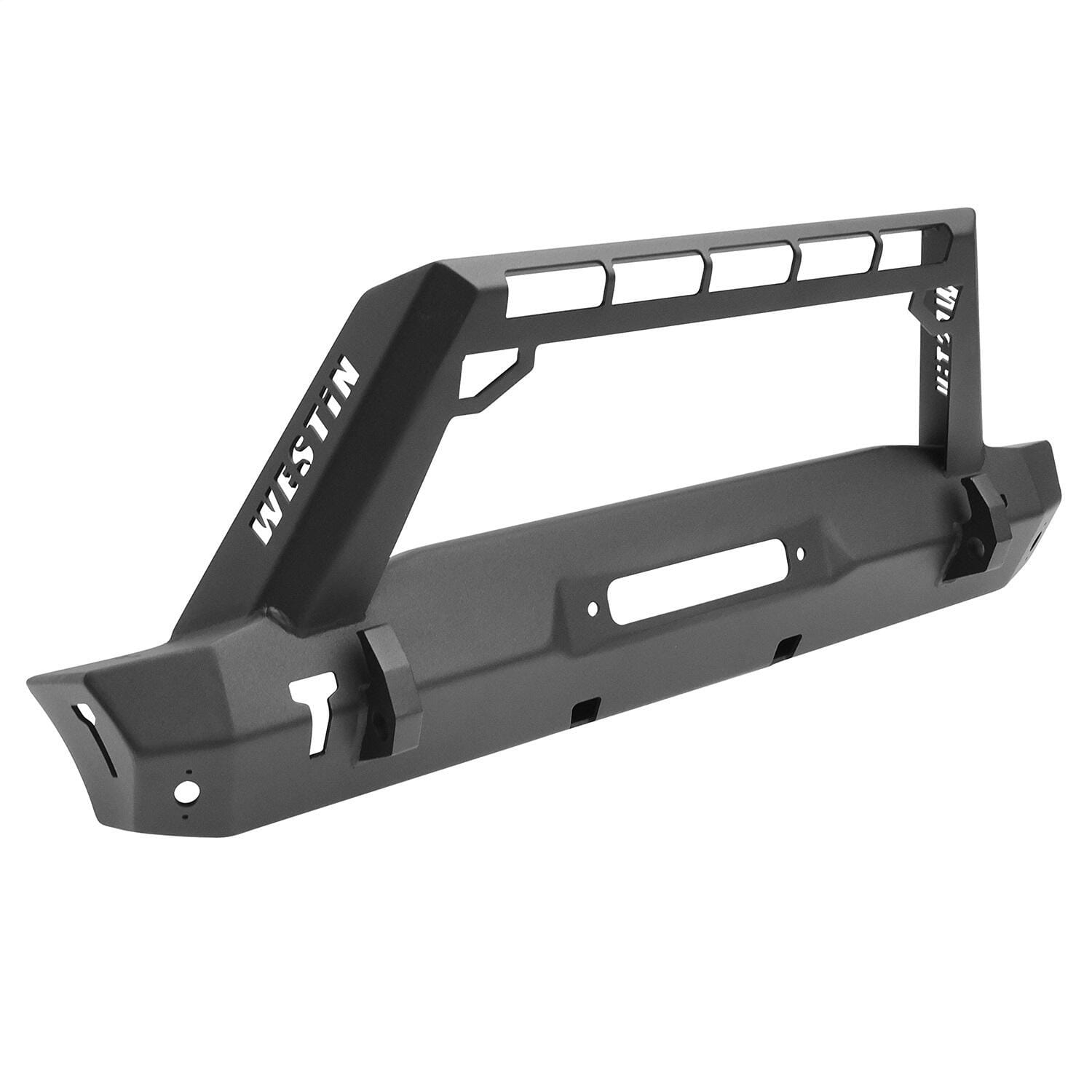 WJ2 Stubby Front Bumper w/LED Light Bar Mount thumbnail 2