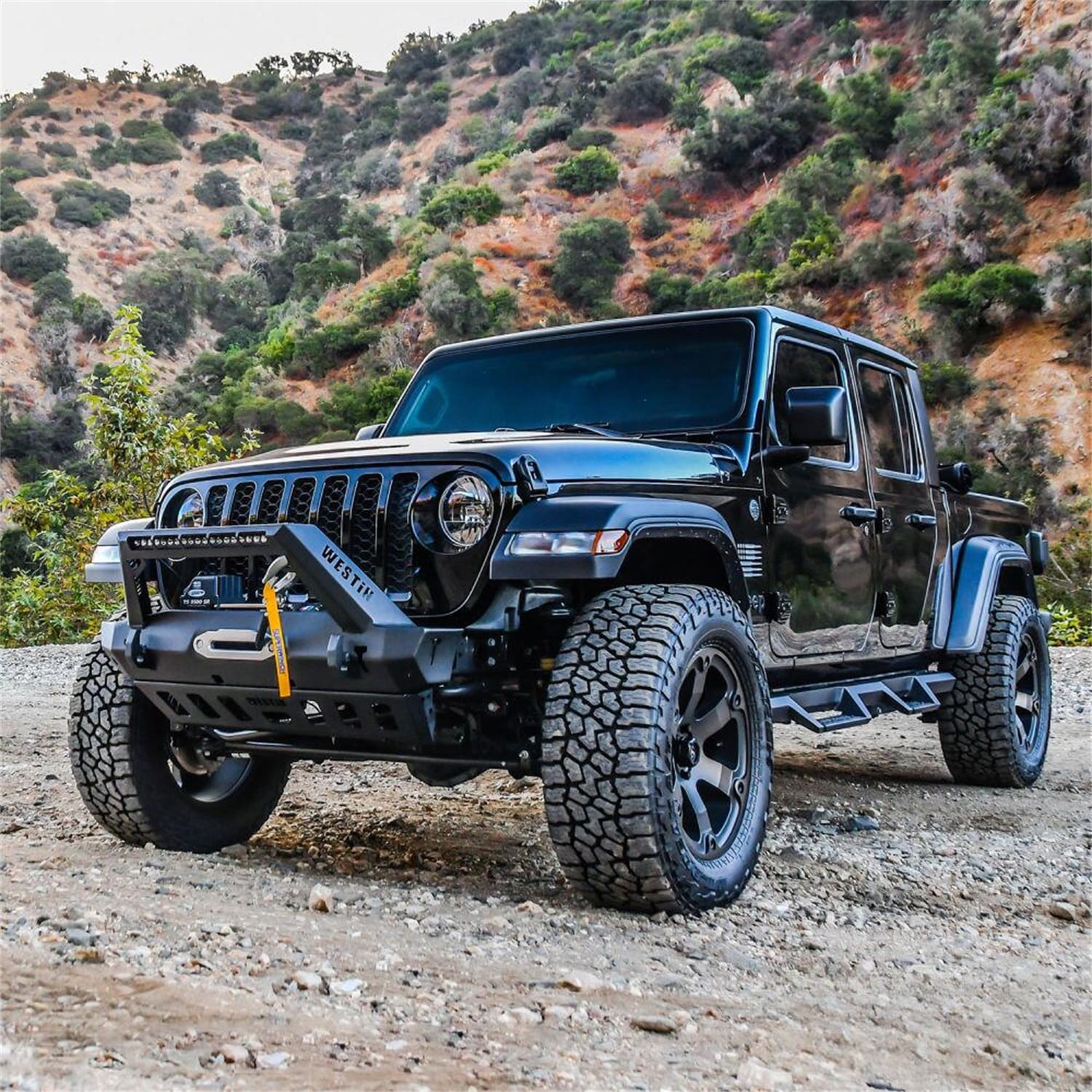 WJ2 Stubby Front Bumper w/LED Light Bar Mount thumbnail 12