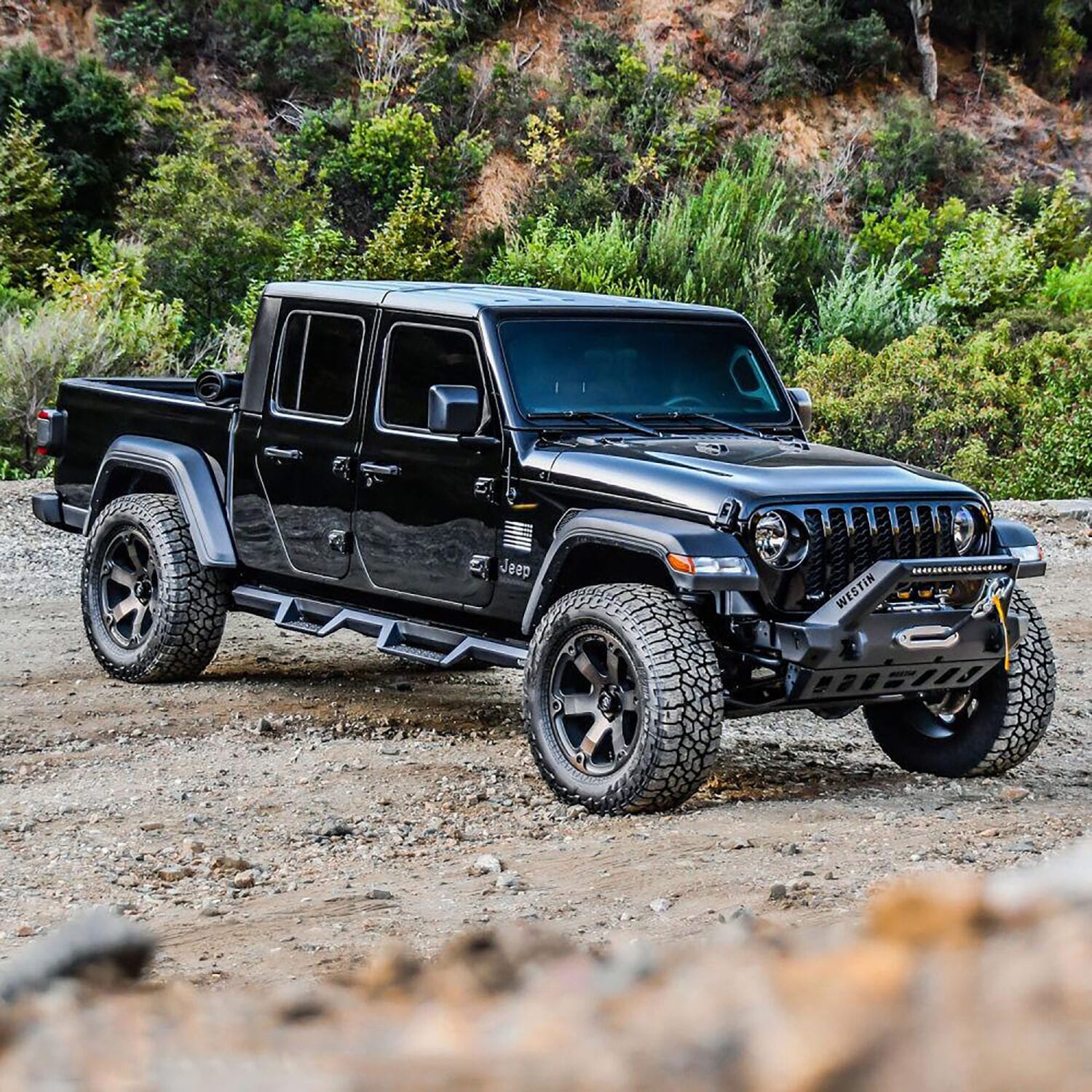 WJ2 Stubby Front Bumper w/LED Light Bar Mount thumbnail 15