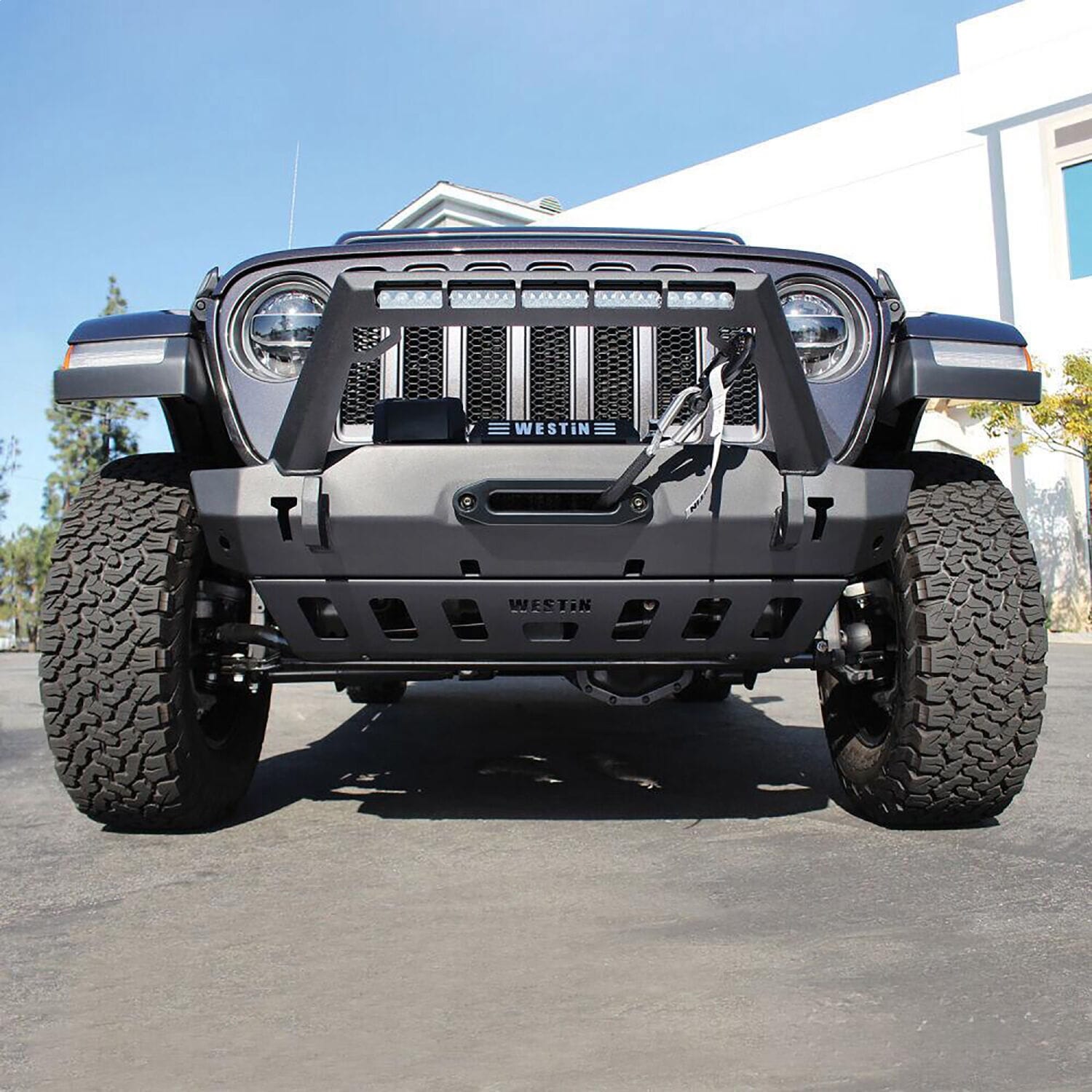 WJ2 Front Bumper Skid Plate (Unlighted) thumbnail 11