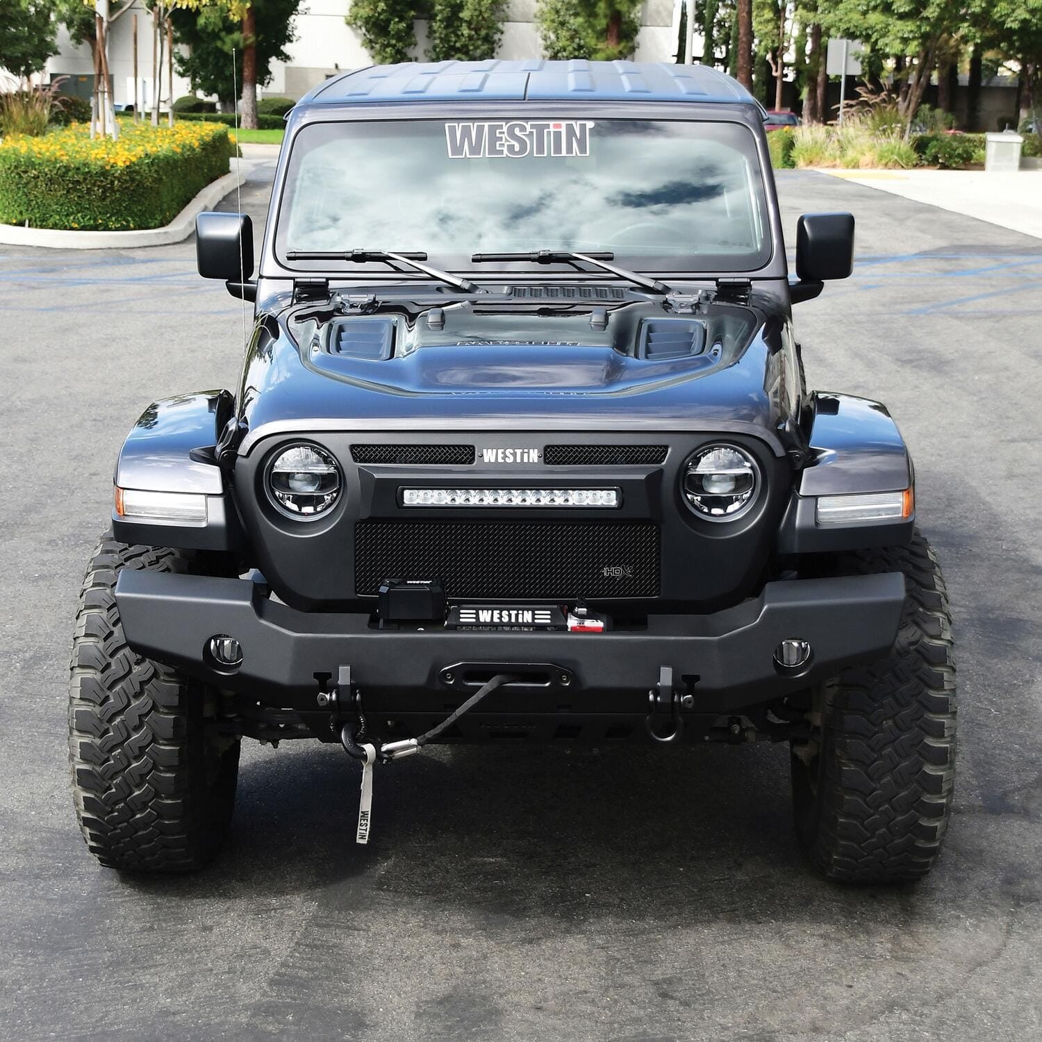 WJ2 Full Width Front Bumper thumbnail 5