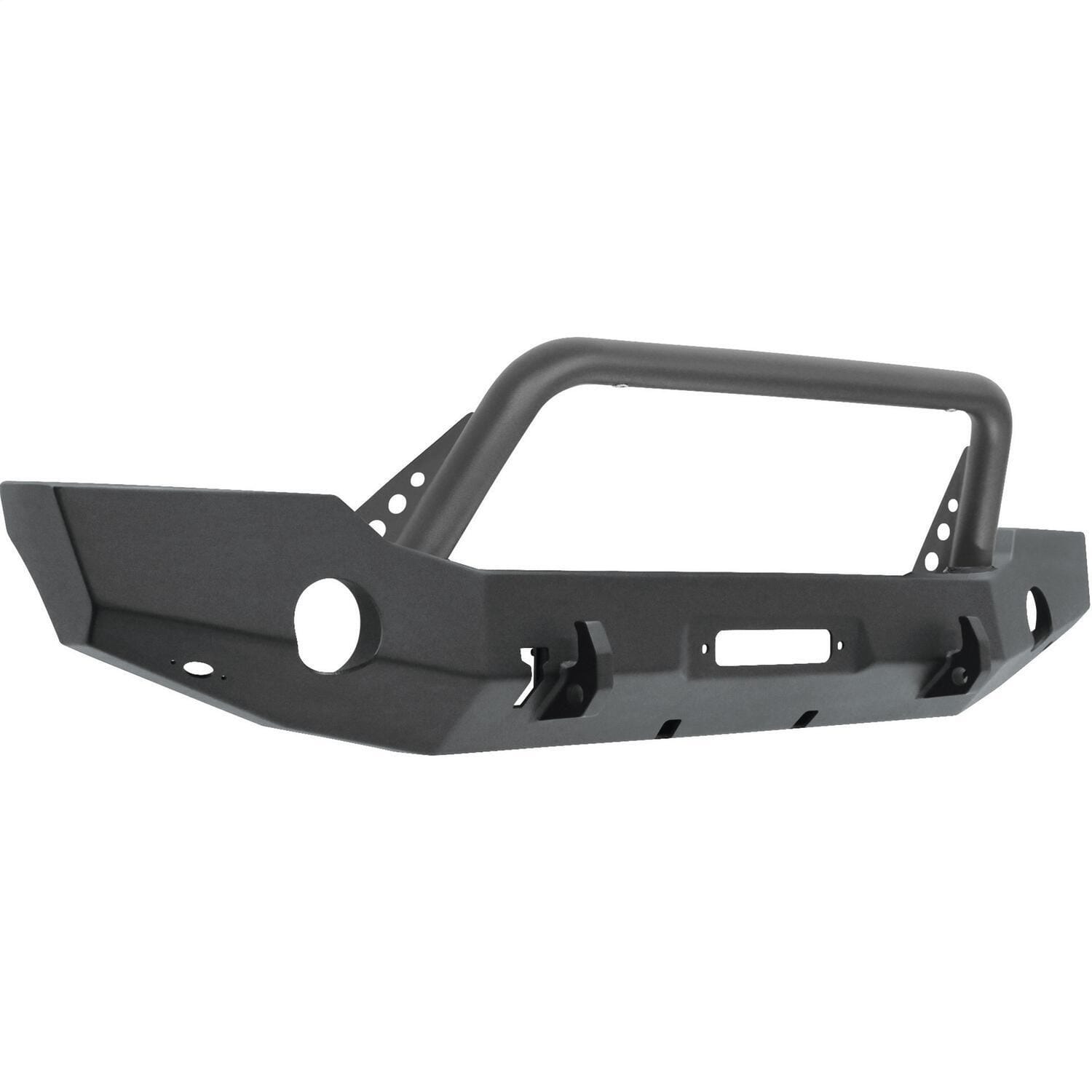 WJ2 Full Width Front Bumper w/Bull Bar thumbnail 2