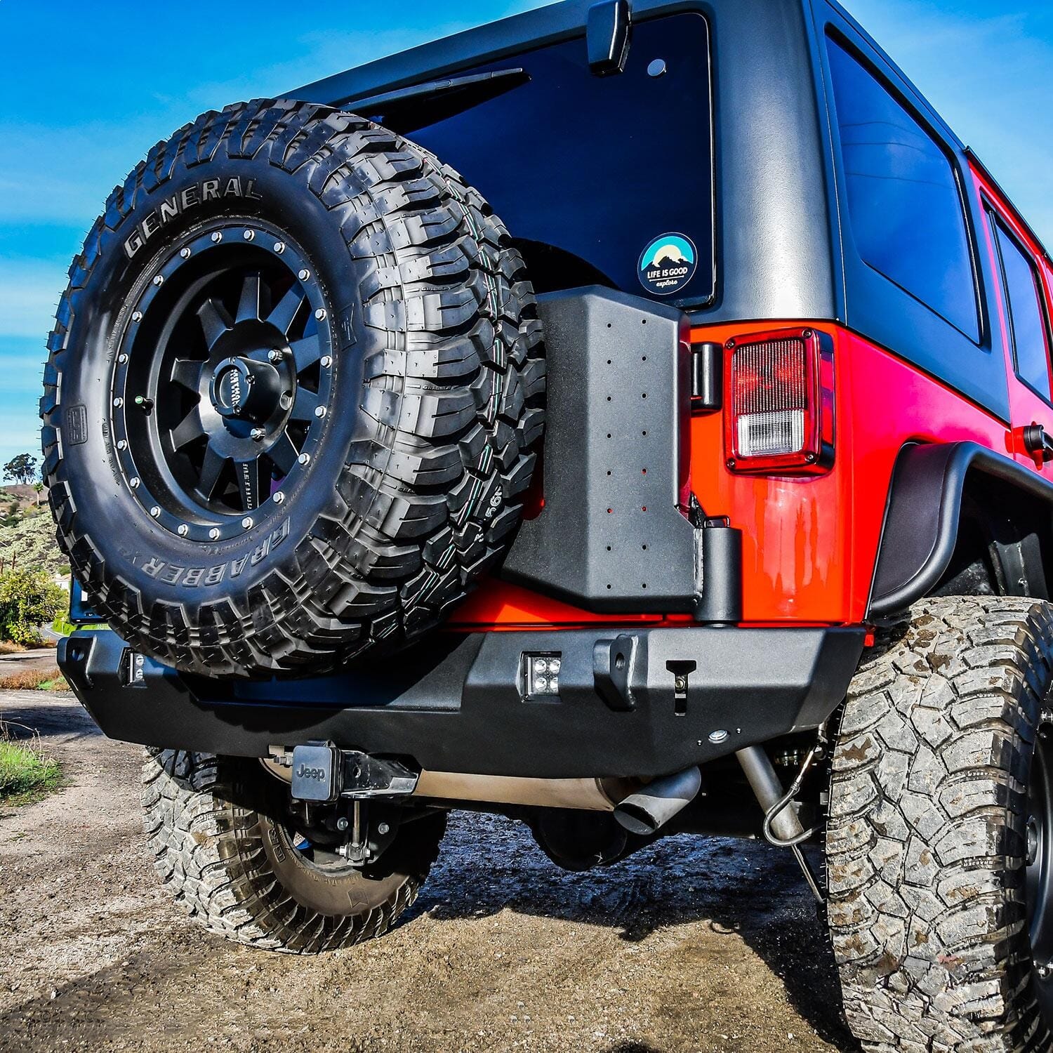 WJ2 Rear Bumper With Tire Carrier thumbnail 10