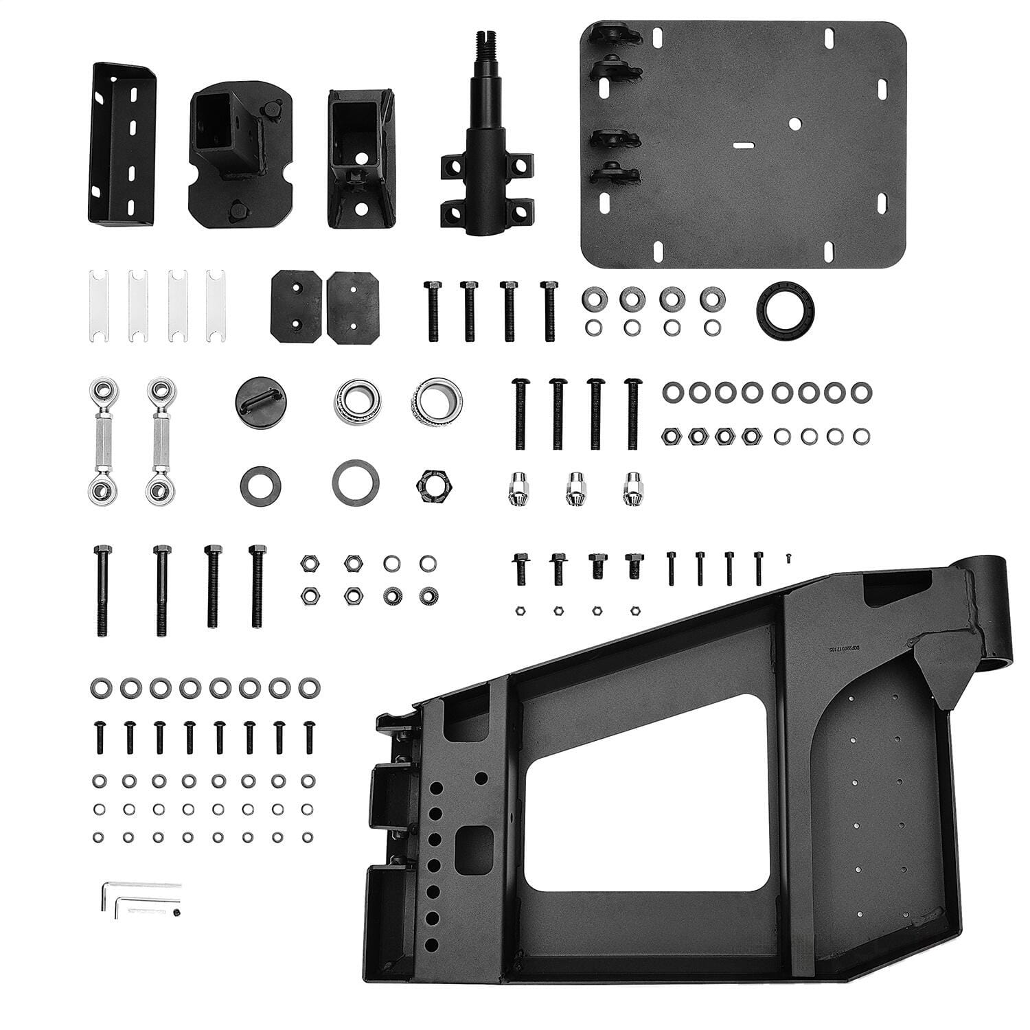 WJ2 Rear Bumper With Tire Carrier thumbnail 5