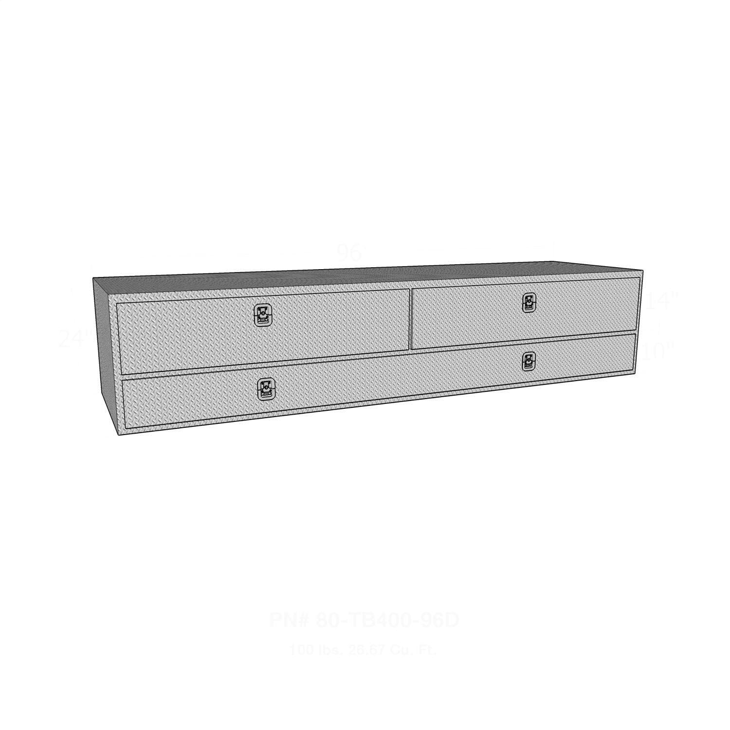 Brute High Cap 96in Stake Bed Contractor Box thumbnail 3