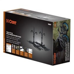Tray-Style Hitch-Mounted Bike Rack (4 Bikes; 2in. Shank)