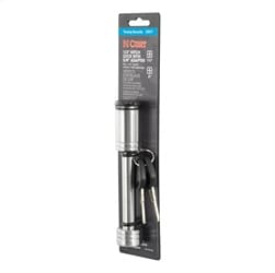 1/2in. Hitch Lock with 5/8in. Adapter (1-1/4in. or 2in. Receiver; Barbell; Stain
