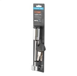 Coupler Lock (1/4in. Pin; 3-3/8in. Latch Span; Barbell; Chrome)