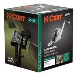 Hand Crank Win. with 15ft. Strap (900 lbs; 6-1/2in. Handle)