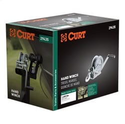 Hand Crank Win. with 20ft. Strap (1;400 lbs; 7-1/2in. Handle)