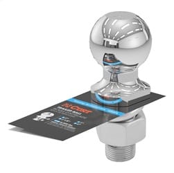 2in. Trailer Ball (1in. x 2-1/8in. Shank; 6;000 lbs.; Chrome)