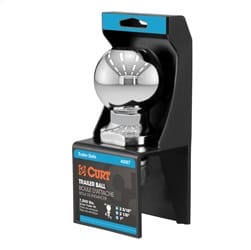 2-5/16in. Trailer Ball (1in. x 2-1/8in. Shank; 7;500 lbs.; Chrome; Packaged)