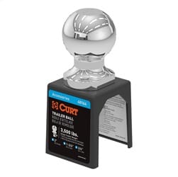2in. Trailer Ball (3/4in. x 1-3/4in. Shank; 3;500 lbs.; Chrome; Packaged)