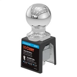 2-5/16in. Trailer Ball (1-1/4in. x 2-5/8in. Shank; 10;000 lbs.; Chrome; Packaged