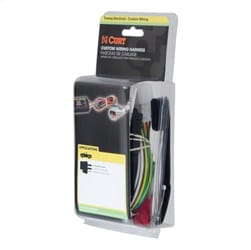 Custom Wiring Harness; 4-Way Flat Output; Select Jeep Grand Cherokee