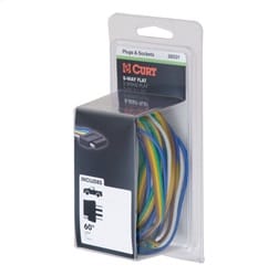 5-Way Flat Connector Socket with 60in. Wires (Vehicle Side; Packaged)