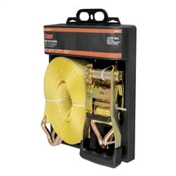 27ft. Yellow Cargo Strap with J-Hooks (3;333 lbs.)