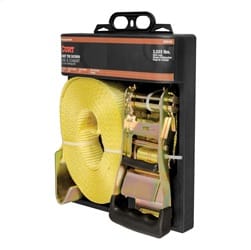 27ft. Yellow Cargo Strap with Flat Hooks (3;333 lbs.)